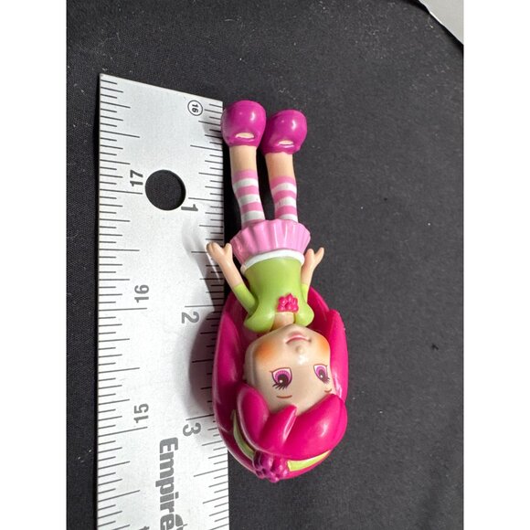 Strawberry Shortcake & Friends Mini Dolls 2008 TCFC Hasbro Green & Pink Outfits - Picture 11 of 11